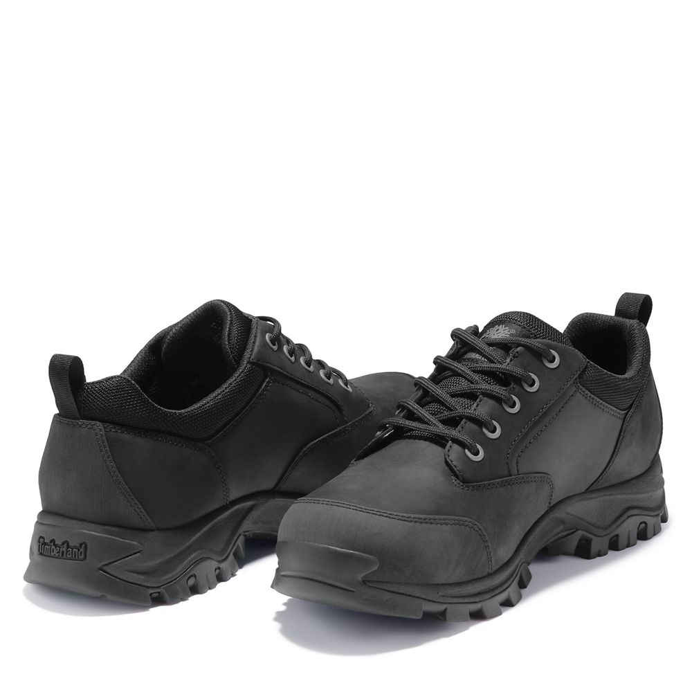 Timberland Mens Hiking Shoes Keele Ridge Waterproof - Black - India KH8543609